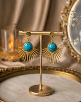 Boho Sunburst Earrings