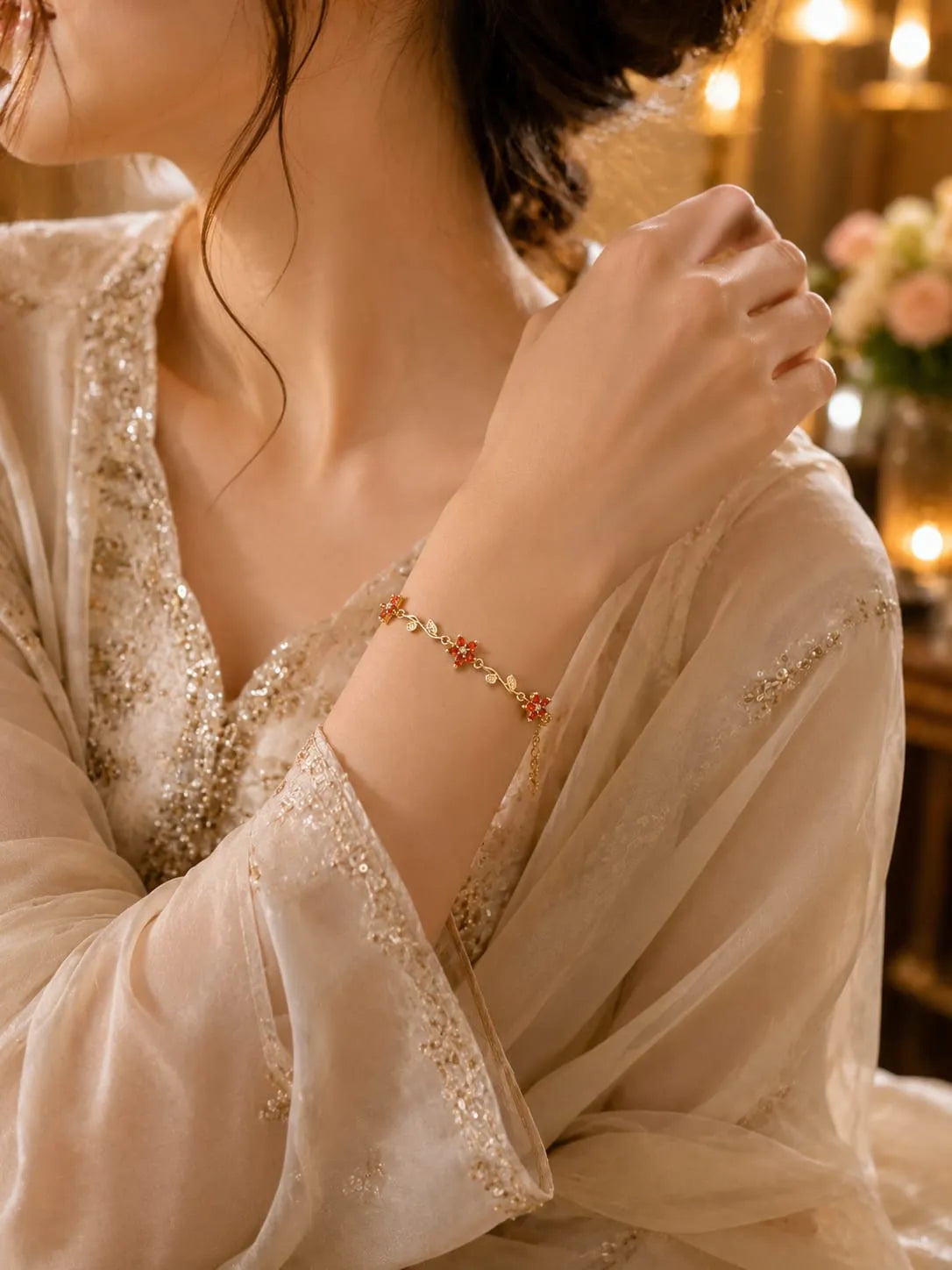 Bow Blossom Bracelet