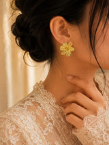 Lily Luxe Golden Studs