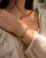 Rainbow Crystal Bracelet