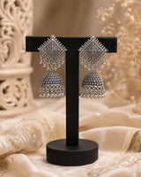 Royal Filigree Jhumka Earrings