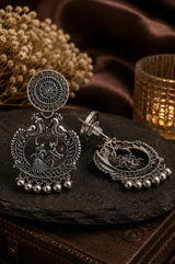 Royal Raas Leela Oxidised Earrings