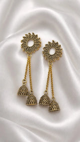 Sunkiss Chained Jhumkas