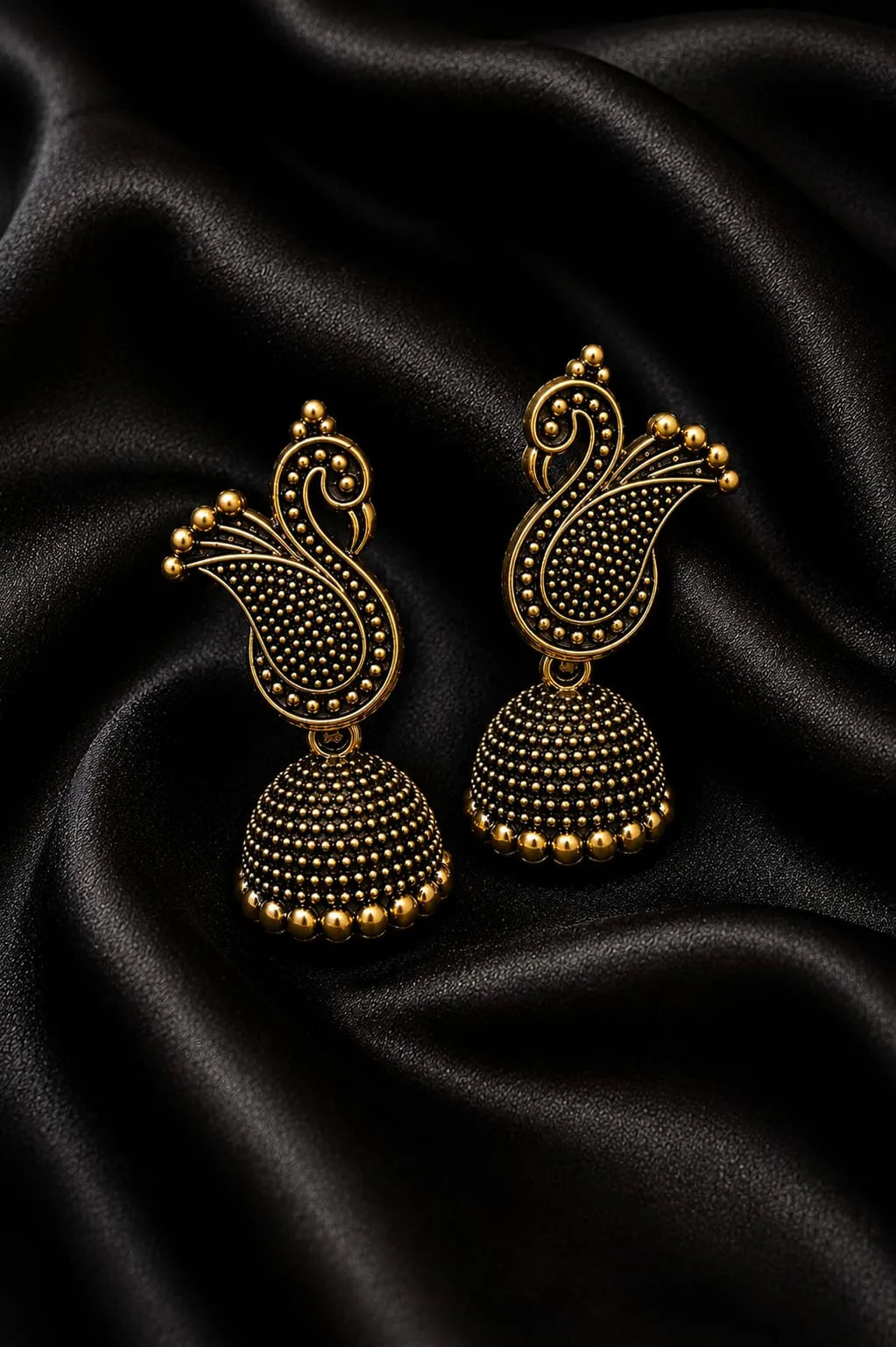 Traditional Paisley Jhumkas